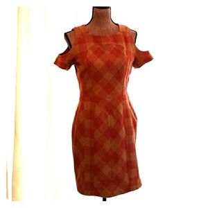 Pendleton Cold Shoulder Dress